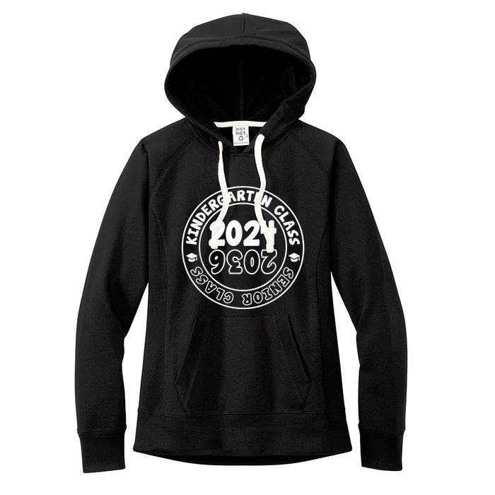 Kindergarten Graduation Class Of 2024 Senior Class Of 2036 Women's Fleece Hoodie