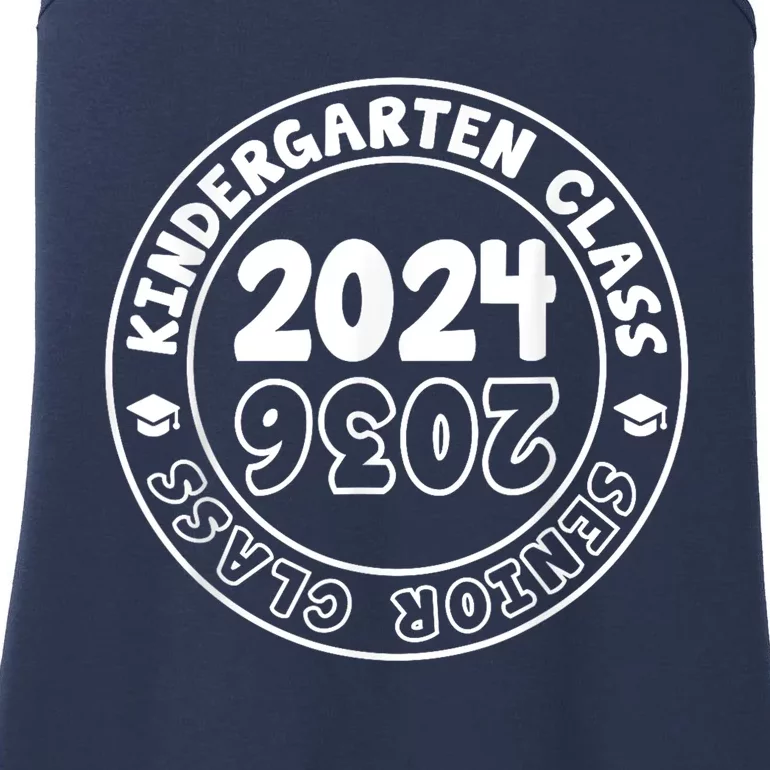 Kindergarten Graduation Class Of 2024 Senior Class Of 2036 Ladies Essential Tank