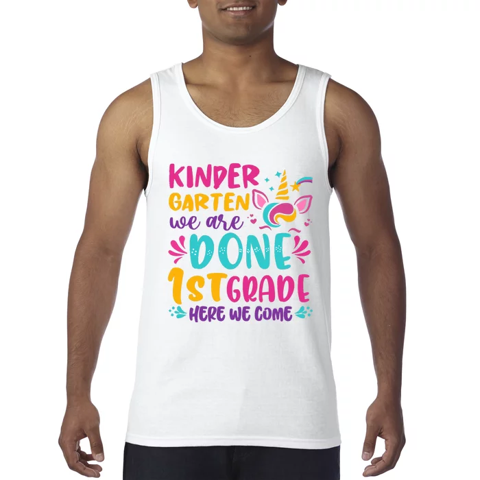 Kindergarten Graduation Cute Unicorn Class Tank Top