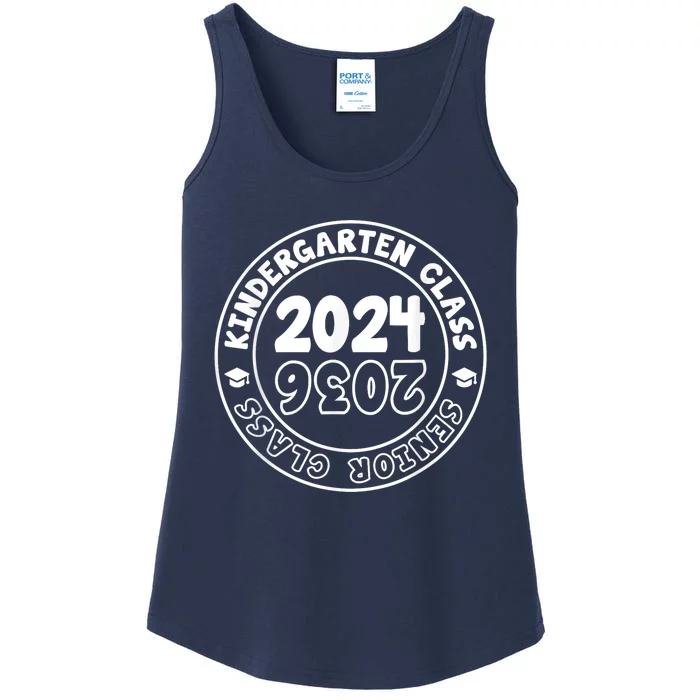 Kindergarten Graduation Class Of 2024 Senior Class Of 2036 Ladies Essential Tank