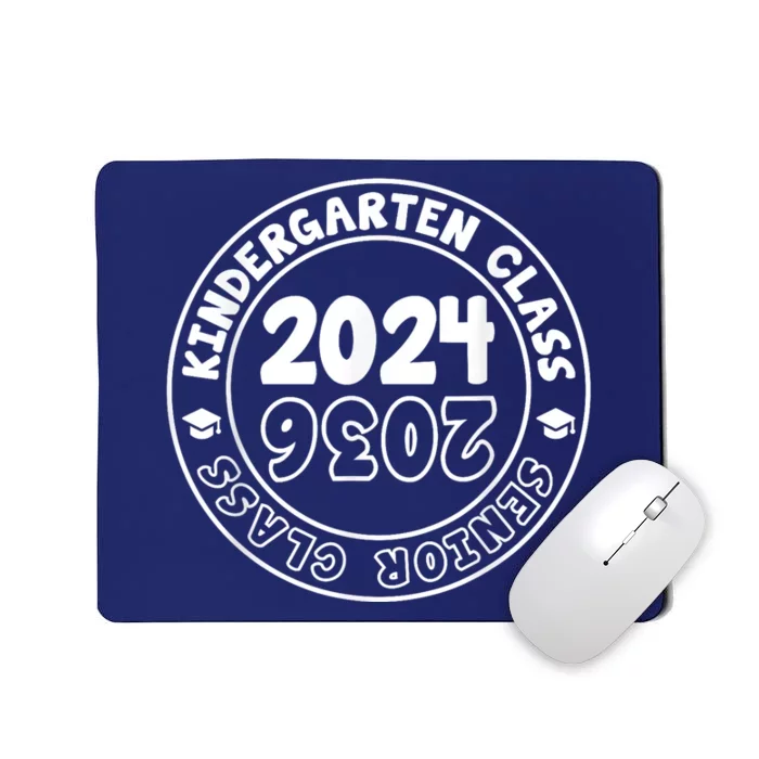 Kindergarten Graduation Class Of 2024 Senior Class Of 2036 Mousepad