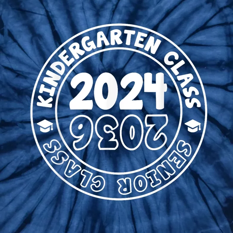 Kindergarten Graduation Class Of 2024 Senior Class Of 2036 Tie-Dye T-Shirt