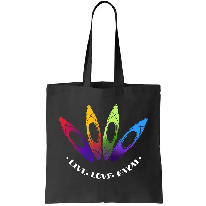 Kayaking Gift Design Outdoors I Love To Kayak Gift Tote Bag