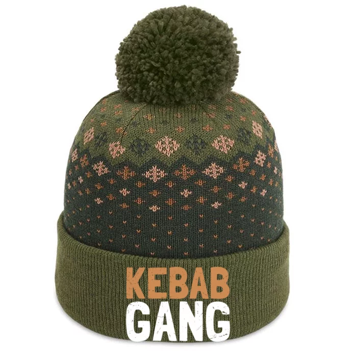 Kebab Gang DöNer Kebab Lovers Gift The Baniff Cuffed Pom Beanie