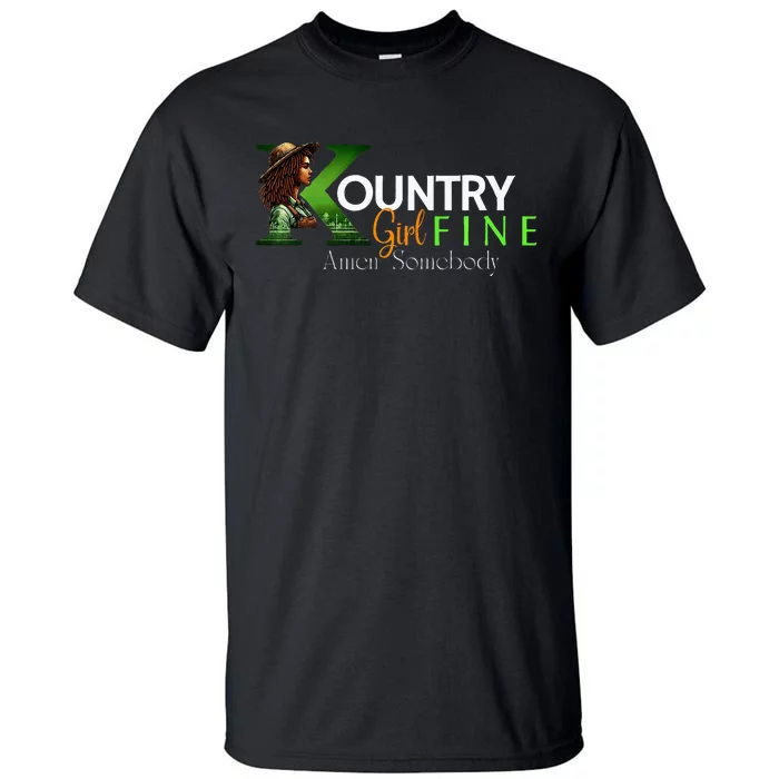 Kountry Girl Fine A Somebody Tall T-Shirt