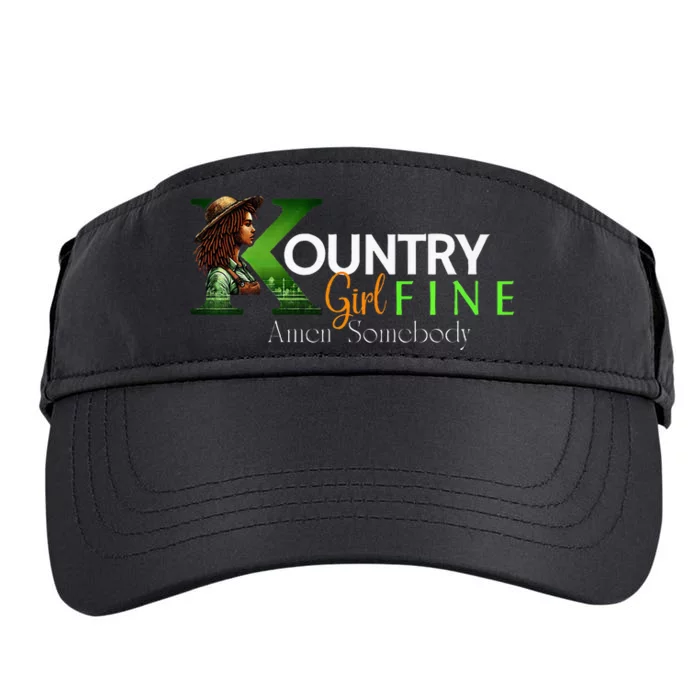 Kountry Girl Fine A Somebody Adult Drive Performance Visor