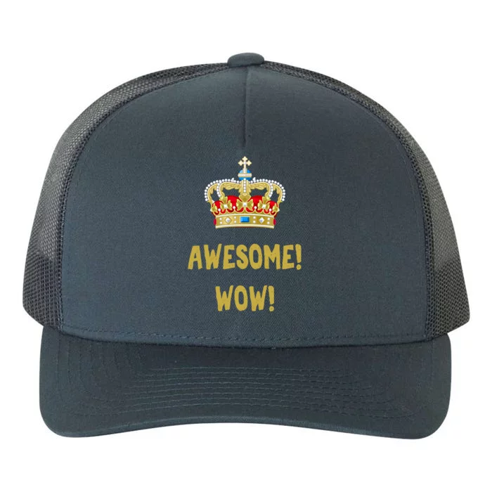 King George Gift Awesome Wow Gift Founding Father Hamilton Meaningful Gift Yupoong Adult 5-Panel Trucker Hat