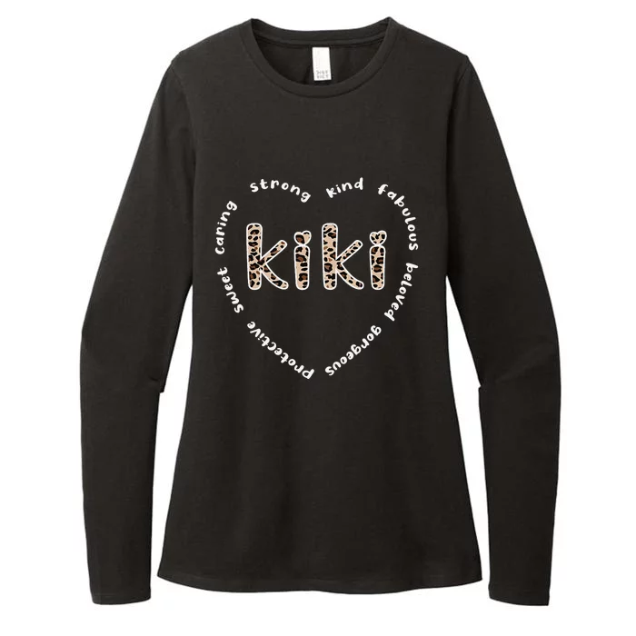 Kiki Grandmother Heart Kiki Grandma Appreciation Womens CVC Long Sleeve Shirt