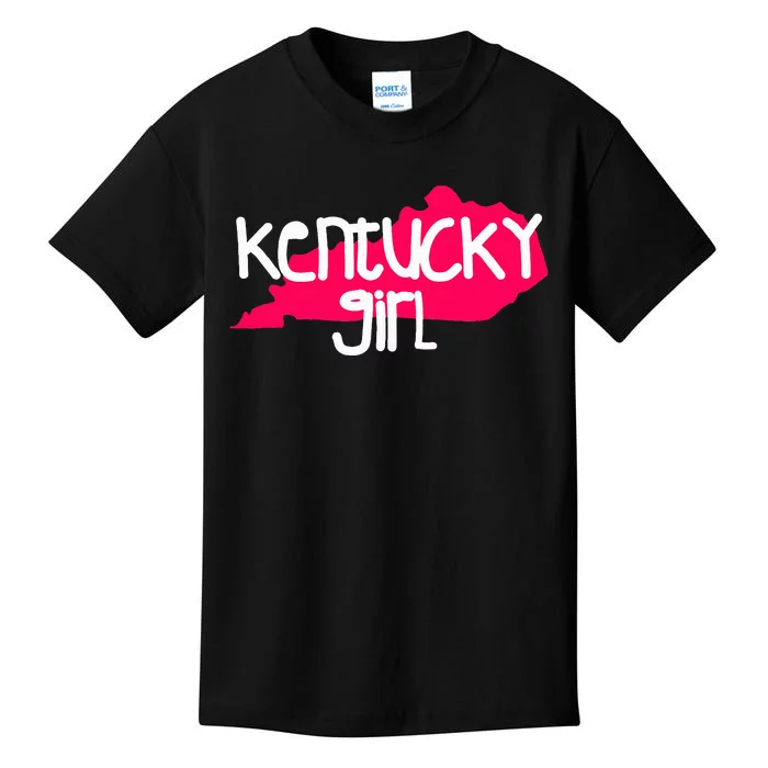 Kentucky Girl I Love Kentucky State Home Kids T-Shirt