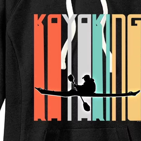 Kayaker Gift Idea Kayak Lover For Him Or Her Gift Women's Fleece Hoodie