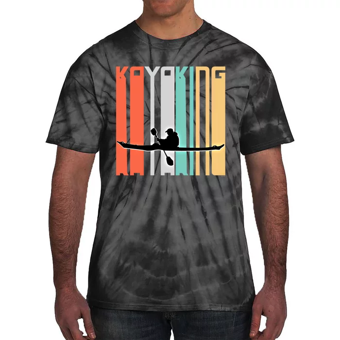 Kayaker Gift Idea Kayak Lover For Him Or Her Gift Tie-Dye T-Shirt