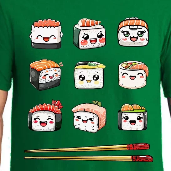 Kawaii Graphic Japanese Food Anime Manga Otaku Pajama Set