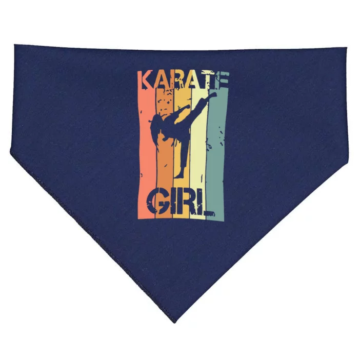 Karate Girl USA-Made Doggie Bandana