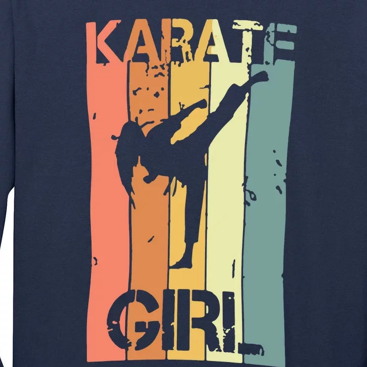 Karate Girl Tall Long Sleeve T-Shirt