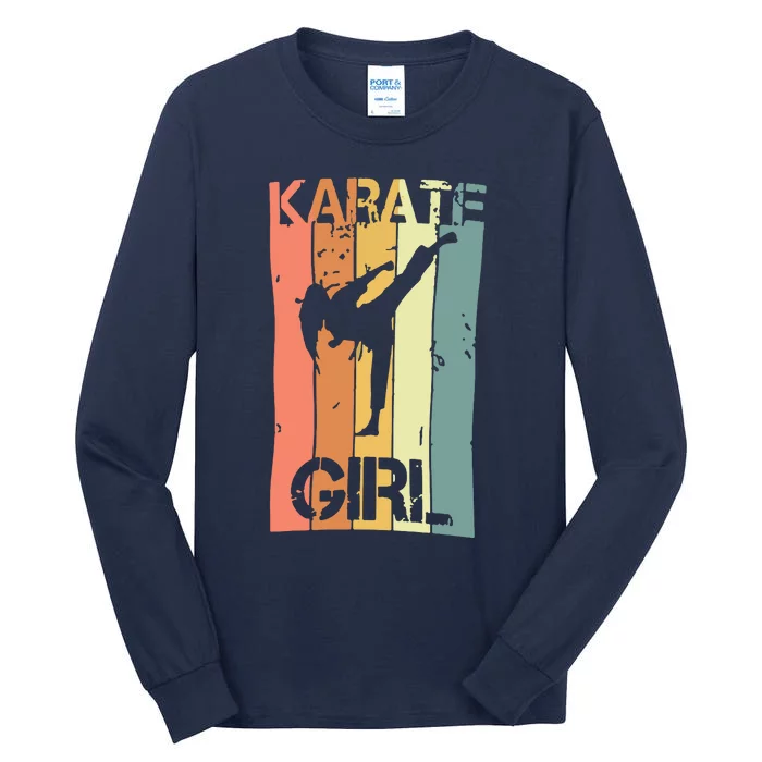 Karate Girl Tall Long Sleeve T-Shirt