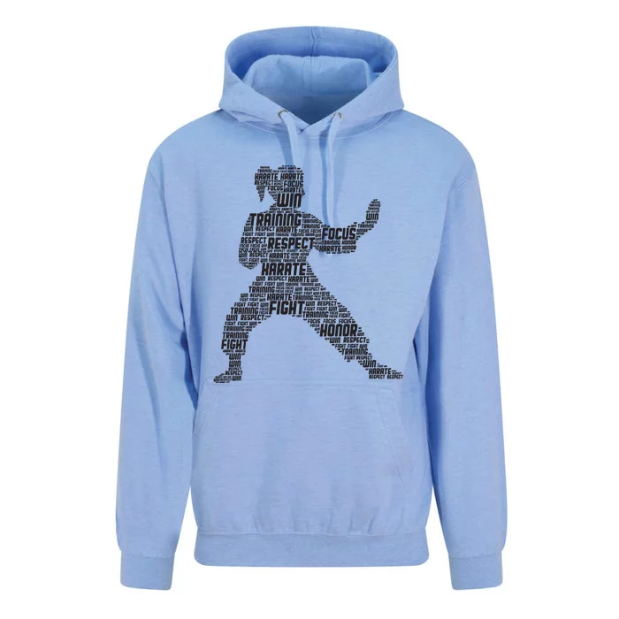 Karate Girl Unisex Surf Hoodie