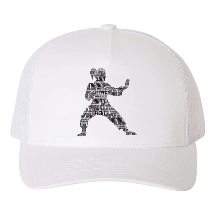 Karate Girl Yupoong Adult 5-Panel Trucker Hat