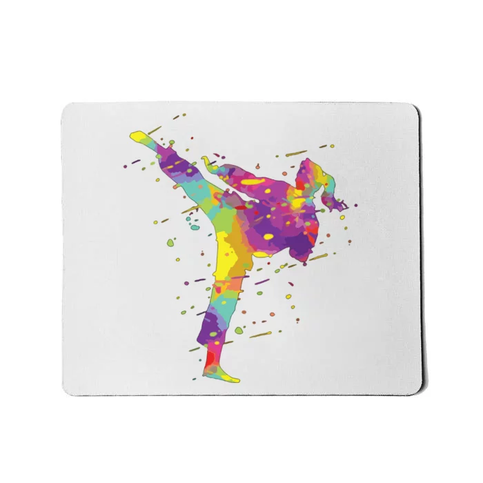 Karate Girl Mousepad