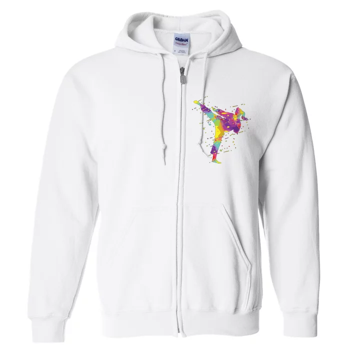 Karate Girl Full Zip Hoodie