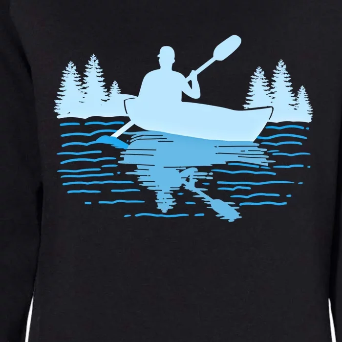 Kayaking Gift Kayak At Sunset Cool Gift Womens California Wash Sweatshirt