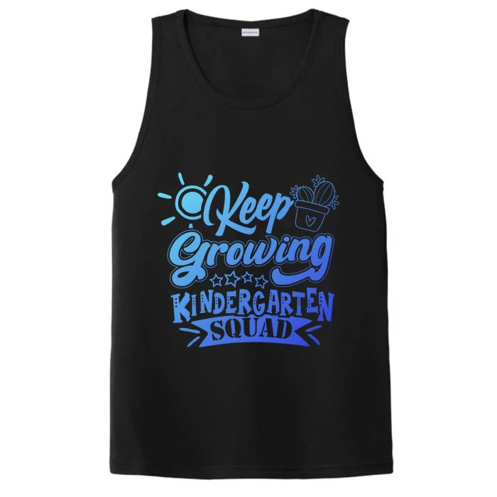 Keep Growing Kinder Kindergarten Teacher Team Cute Gift Performance Tank