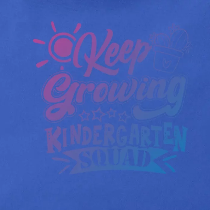 Keep Growing Kinder Kindergarten Teacher Team Cute Gift Zip Tote Bag