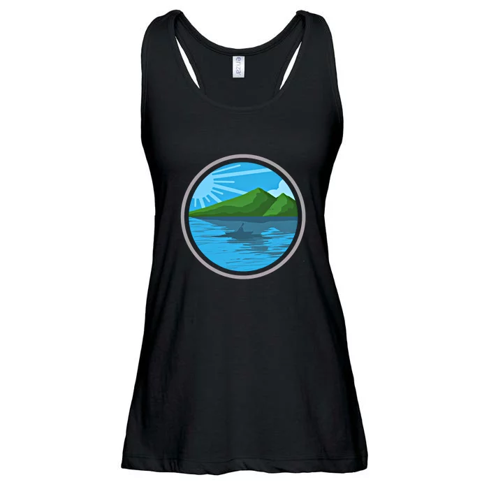 Kayak Gift Kayaking And Boating Gift Ladies Essential Flowy Tank