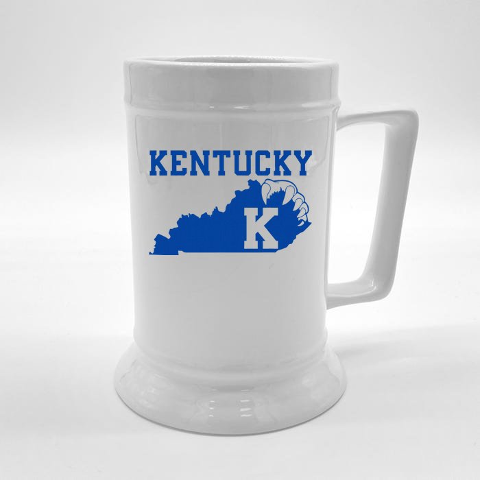 Kentucky Graphic Last Name Kentucky Retro Classic Kentucky Front & Back Beer Stein