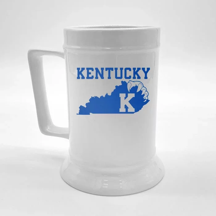 Kentucky Graphic Last Name Kentucky Retro Classic Kentucky Front & Back Beer Stein