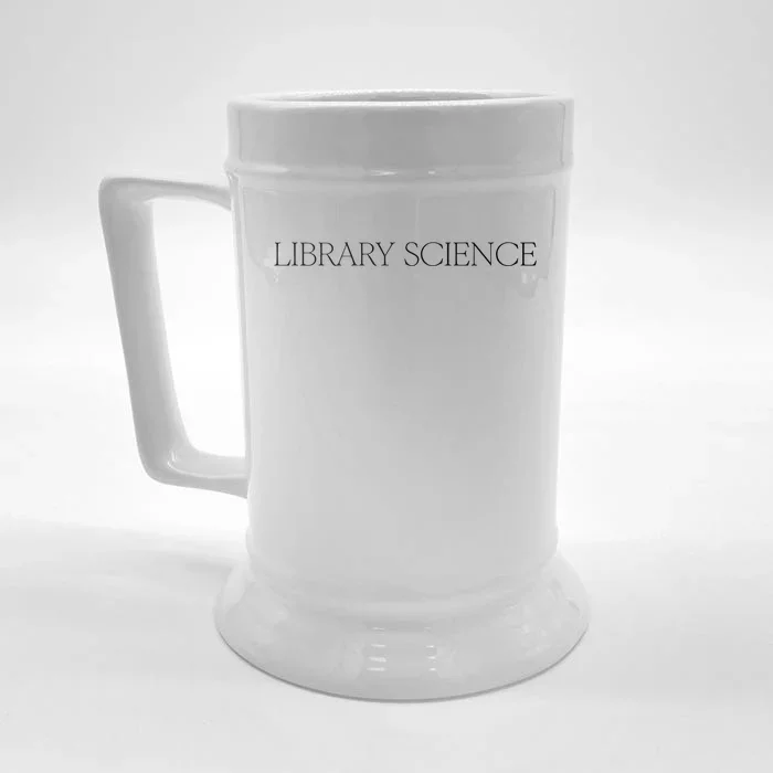 Kaia Gerber Library Science Front & Back Beer Stein