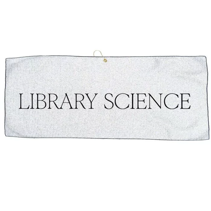 Kaia Gerber Library Science Large Microfiber Waffle Golf Towel