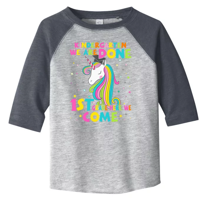 Kindergarten Graduation Magical Unicorn Gift Toddler Fine Jersey T-Shirt