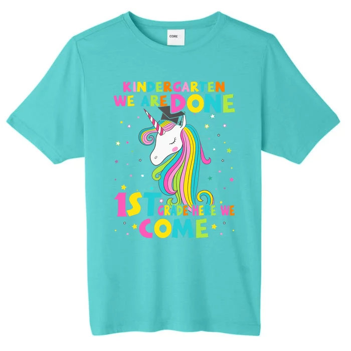 Kindergarten Graduation Magical Unicorn Gift ChromaSoft Performance T-Shirt