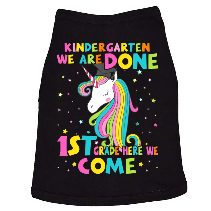 Kindergarten Graduation Magical Unicorn Gift Doggie Tank