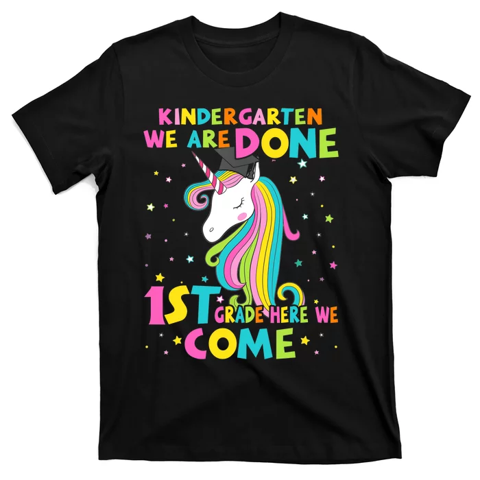 Kindergarten Graduation Magical Unicorn Gift T-Shirt