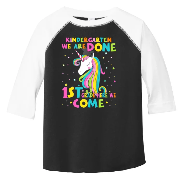 Kindergarten Graduation Magical Unicorn Gift Toddler Fine Jersey T-Shirt