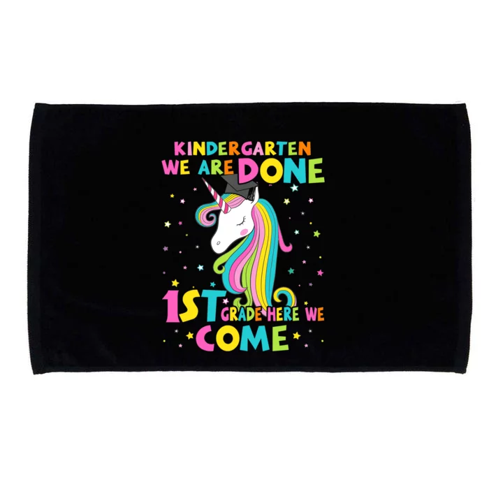 Kindergarten Graduation Magical Unicorn Gift Microfiber Hand Towel