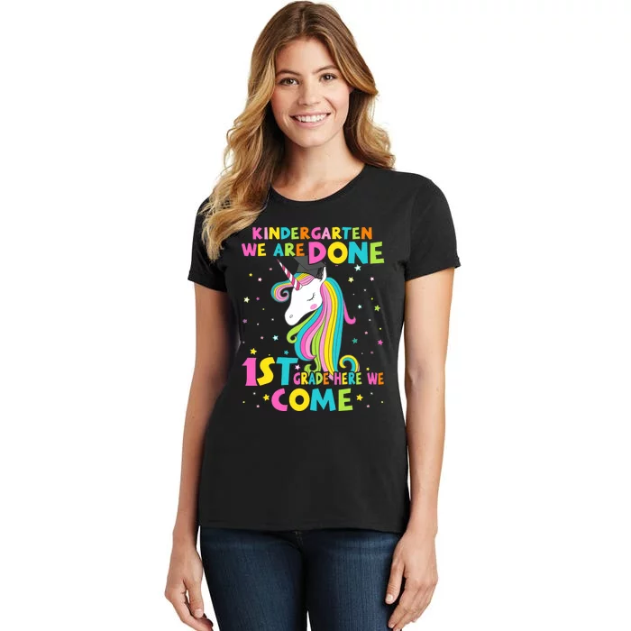 Kindergarten Graduation Magical Unicorn Gift Women's T-Shirt