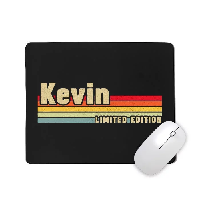 Kevin Gift Name Personalized Birthday Funny Christmas Mousepad