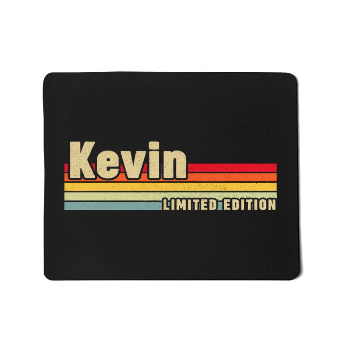 Kevin Gift Name Personalized Birthday Funny Christmas Mousepad