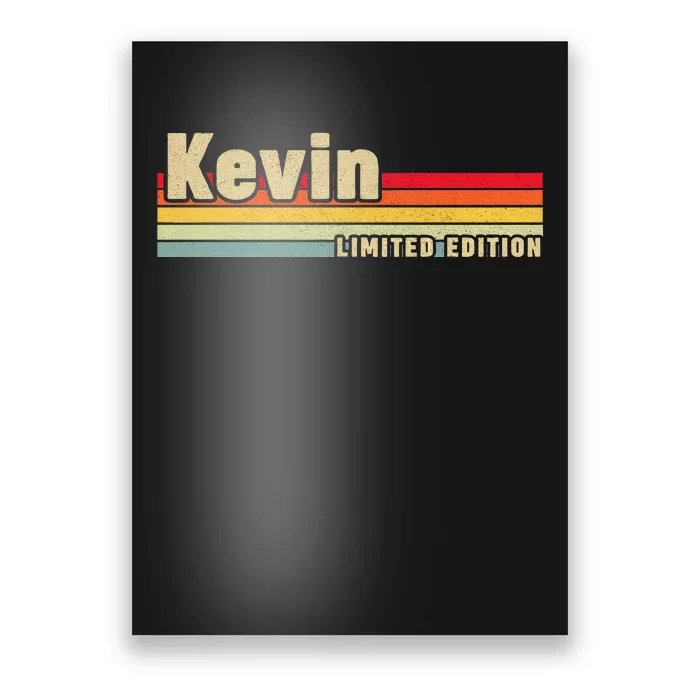 Kevin Gift Name Personalized Birthday Funny Christmas Poster