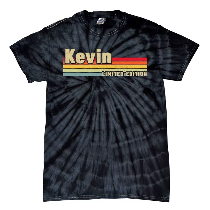 Kevin Gift Name Personalized Birthday Funny Christmas Tie-Dye T-Shirt