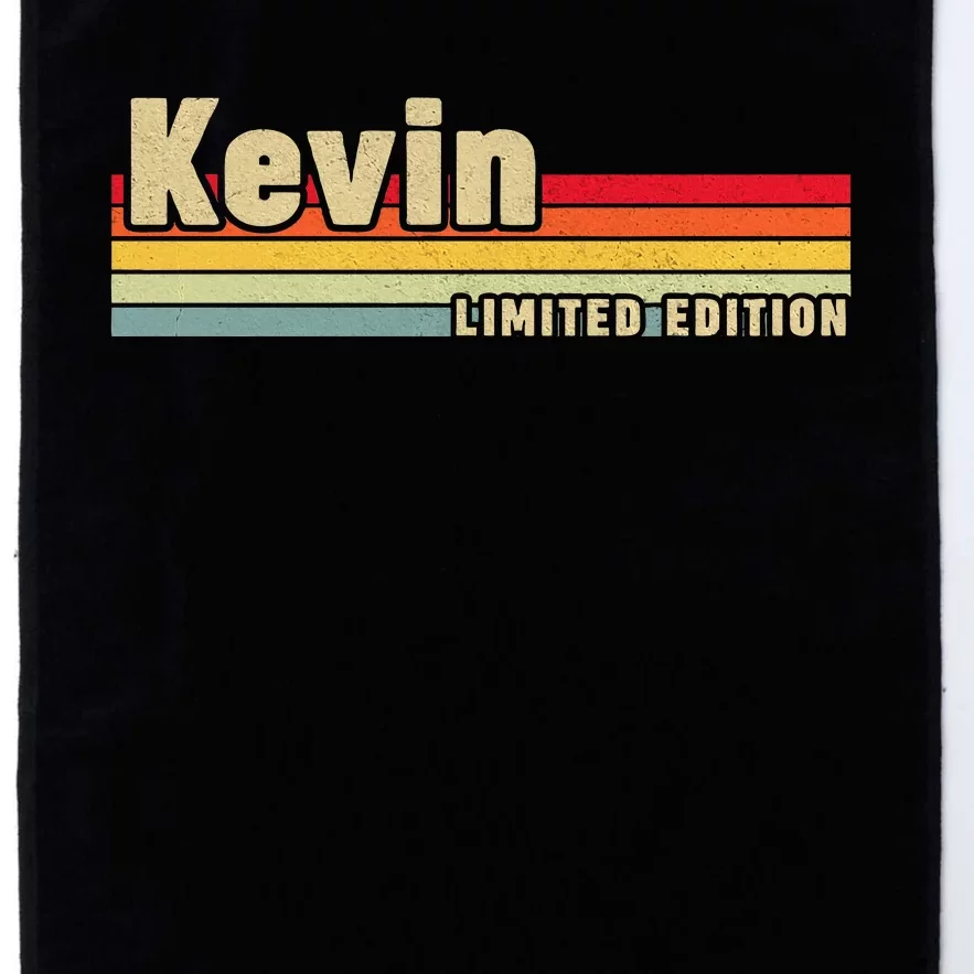 Kevin Gift Name Personalized Birthday Funny Christmas Platinum Collection Golf Towel