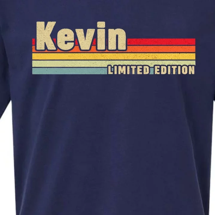 Kevin Gift Name Personalized Birthday Funny Christmas Sueded Cloud Jersey T-Shirt