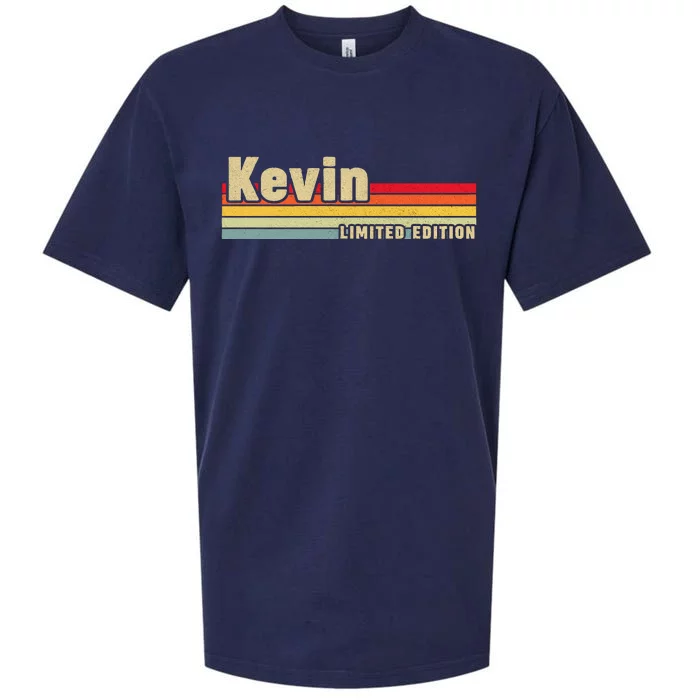 Kevin Gift Name Personalized Birthday Funny Christmas Sueded Cloud Jersey T-Shirt