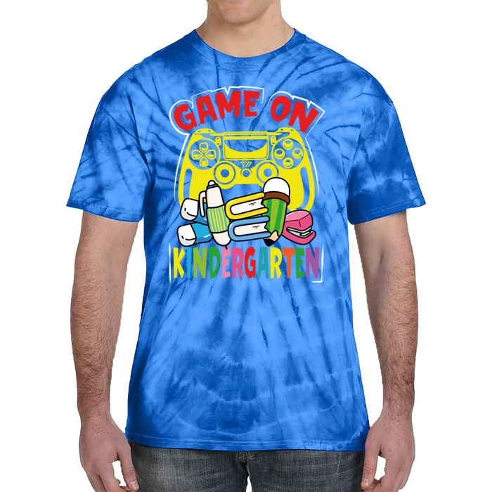 Kindergarten Game On Kindergarten Great Gift Tie-Dye T-Shirt