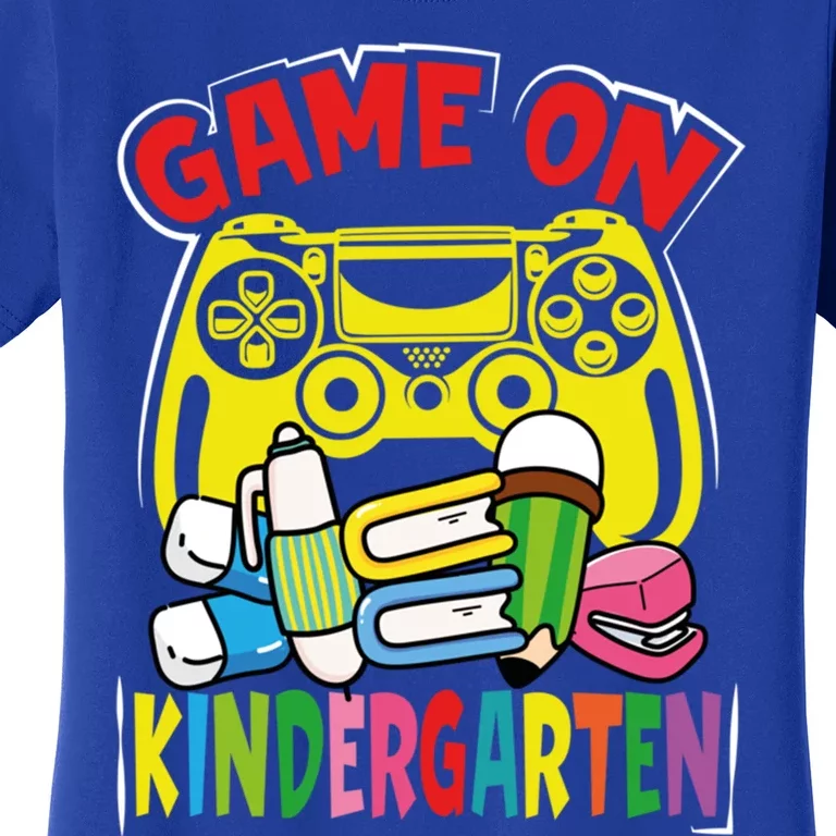 Kindergarten Game On Kindergarten Great Gift Women's T-Shirt