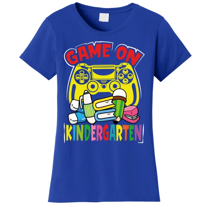 Kindergarten Game On Kindergarten Great Gift Women's T-Shirt