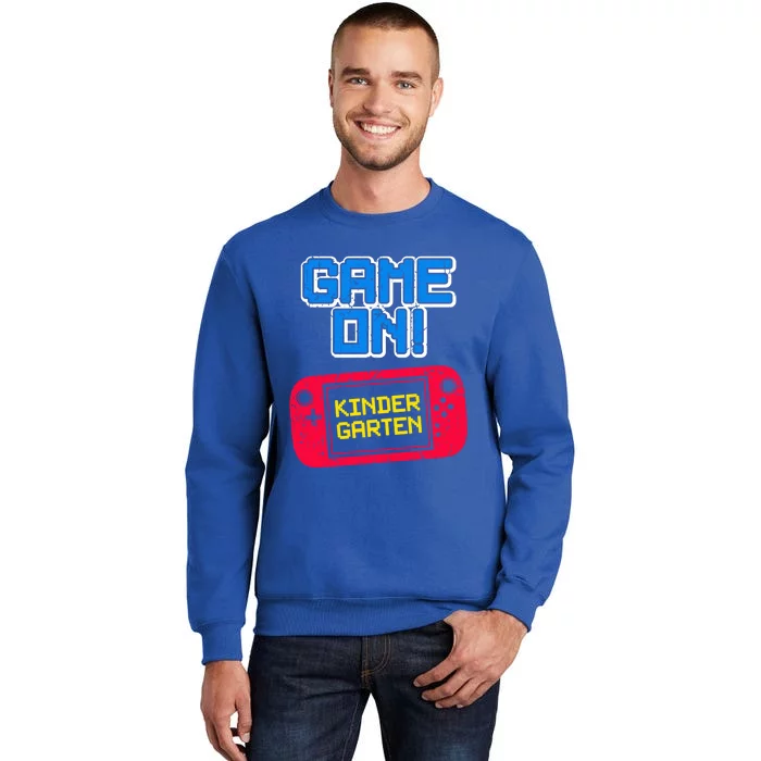 Kindergarten Game On Video Game Back To School Cute Gift Tall Sweatshirt