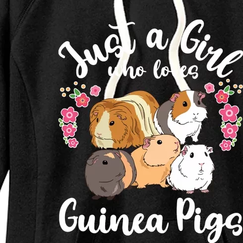 Kids Guinea Pig Just A Girl Who Loves Guinea Pigs Women's Fleece Hoodie